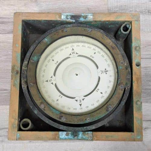 Authentic U.S. Navy Magnetic Compass by The Lionel Corporation