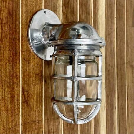 Polished Aluminum Wall Light Polished Aluminum Wall Light