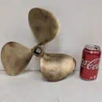 12 Inch Brass Propeller for Decorative Use 0