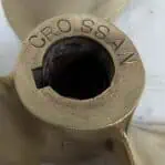 12 Inch Brass Propeller for Decorative Use 02