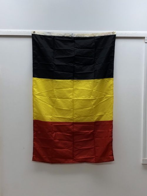 Vintage Belgium Ships Flag - 35" x 53"