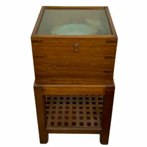 Main - Brass Sestrel Gimbal Compass with Table Stand - Main Product Image