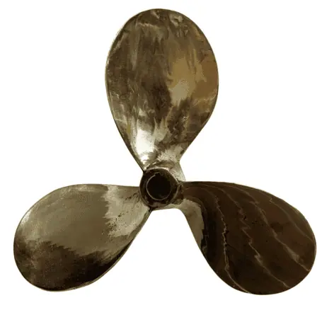 Large Brass Ship Propeller - 25 inch