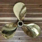 Large Brass Ship Propeller - 25 inch 03
