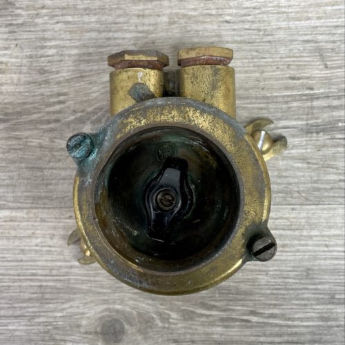 Ship Salvaged Rotary Light Switch Marked TR