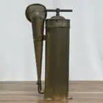 Vintage Brass Manual Horn back view