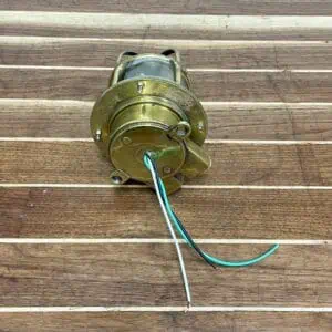 Vintage Miletich Italian Brass Ceiling Light