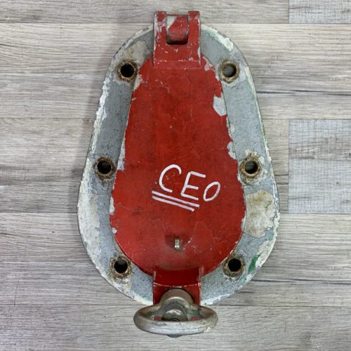 Original Red and Silver Paint Aluminum Hatch Cover - CEO