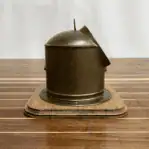 vintage marine binnacle instrument side profile
