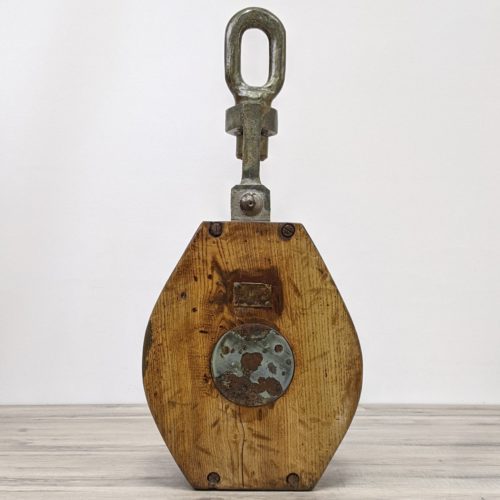 Lighter Color Wood Pulley