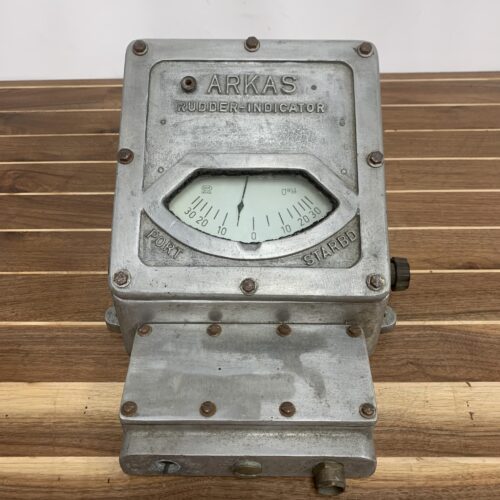 Vintage ARKAS Rudder Indicator
