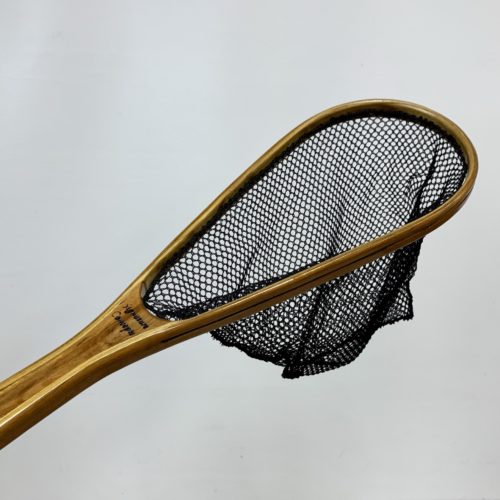 Handcrafted USA Wood Fishing Net - 19 Inch
