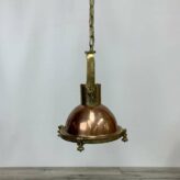Chain Hung Cargo Copper Pendant Light