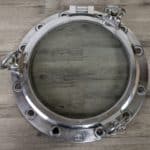 Original Aluminum Three-Dog Porthole 19.25 Inch (with or without mirror!)