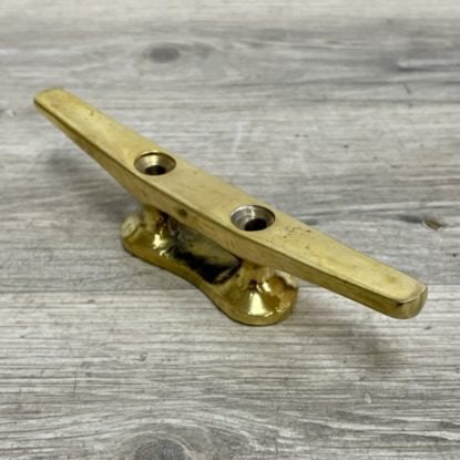 Nautical 5 Inch Brass Boat Cleat