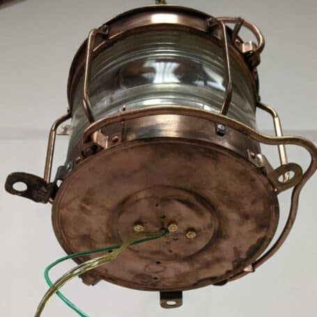 Versatile Vintage Clear Glass Navigation Light 04 Versatile Vintage Clear Glass Navigation Light-wiring