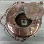 Versatile Vintage Clear Glass Navigation Light-lid open