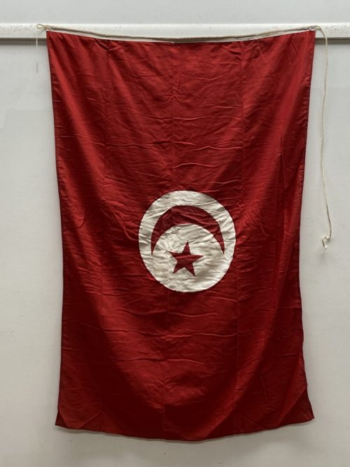 ITEM #PC17-180 Tunisia Ship Flag - 39" x 56"