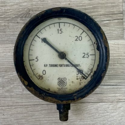 Antique Ashcroft Pressure Gauge