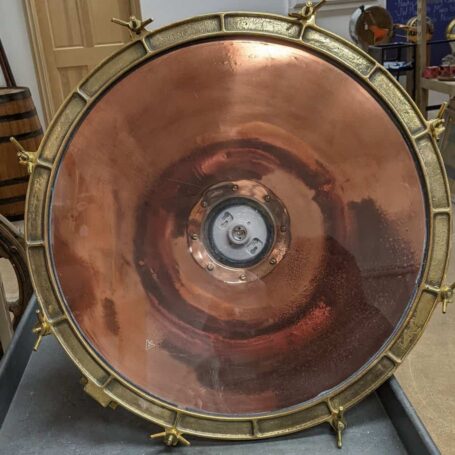 Extra Large Nautical Copper and Brass Pendant Light 04 Extra Large Nautical Copper and Brass Pendant Light 04