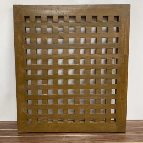 Lighter Stain Wood Grate