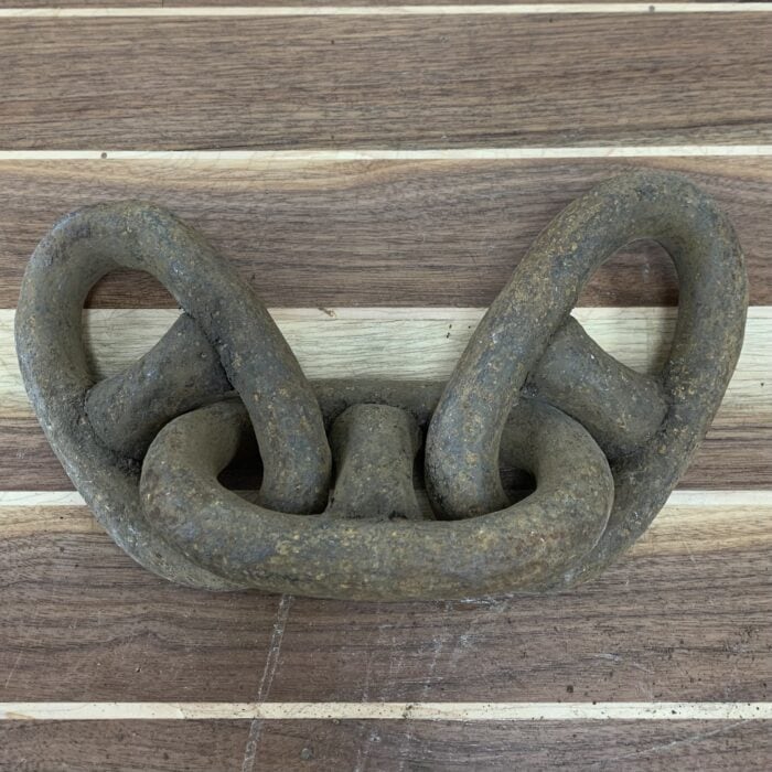 Three Piece Oval Stud-link Chain