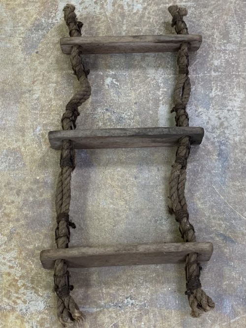 3 Steps Authentic Nautical Ladder