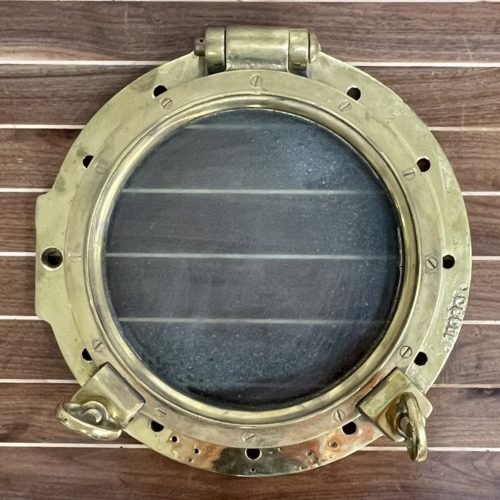 Details about   Brass 15'' Porthole Round Window Glass Nautical Boat Ship's Porthole 
