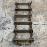 6 Steps Double Rope Wood Ladder