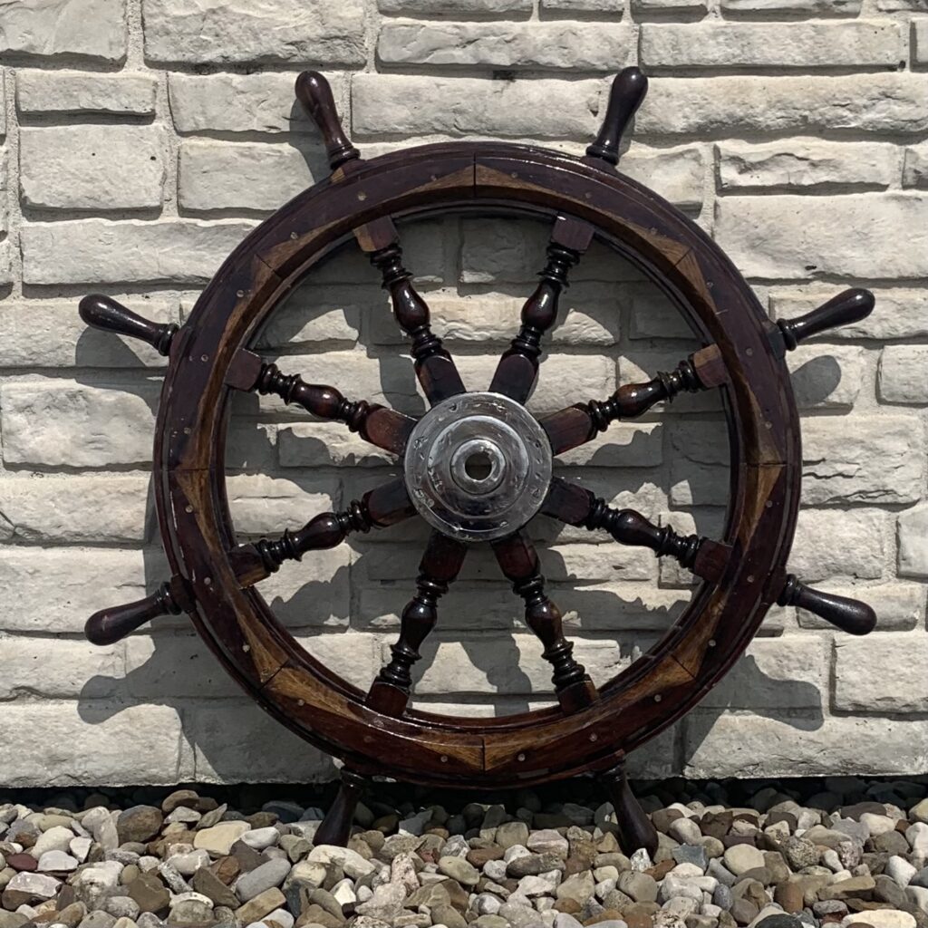 Ferryboat Wooden Ships Wheel