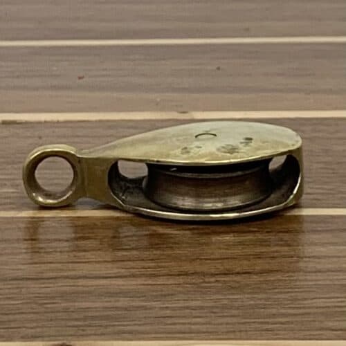 2.5" Small Brass Pulley