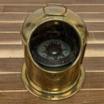 Vintage Brass Compass