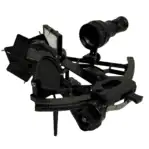 Vintage Cassens & Plath Drum Sextant main view outside wooden case
