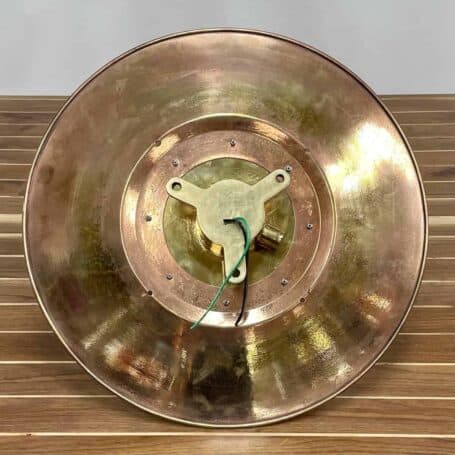 Fresnel Lens Nautical Ceiling Light With Brass Rain Cap (3) wiring view