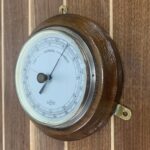 Vintage Maritime SUNDO Barometer