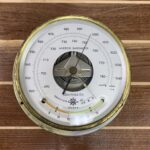 Vintage Compensated Aneroid Barometer