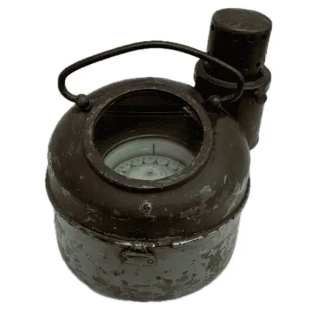 Authentic Ship Compass - Lifeboat Style with Brass Housing