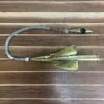 Brass Taffrail Log Rotator-side