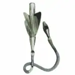 Brass Taffrail Log Rotator-white