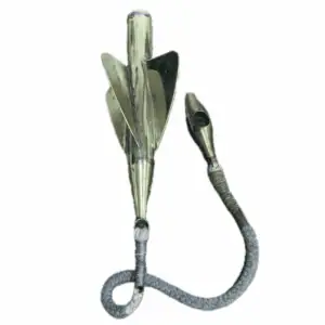 Brass Taffrail Log Rotator-white