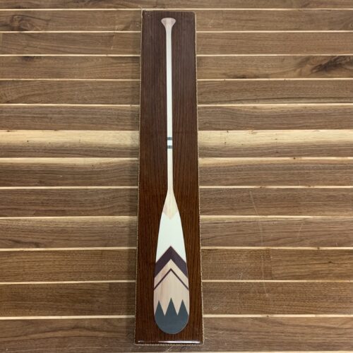 Decorative Paddle On Wood-Wall Décor