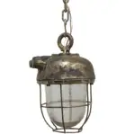 Chain Hanging Light Brass Acorn Pendant 02