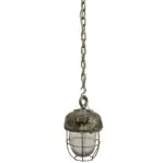 Chain Hanging Light Brass Acorn Pendant 03