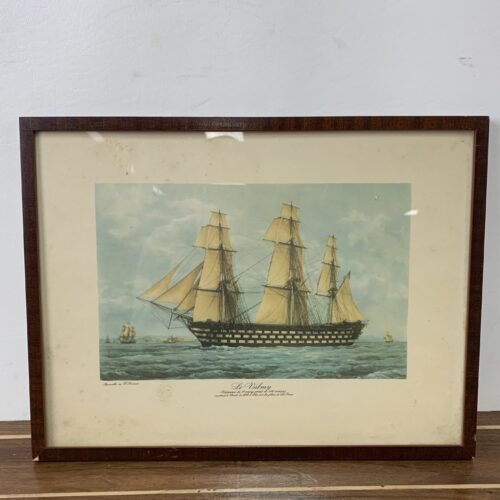 French Ship "Le Valmy" Painting