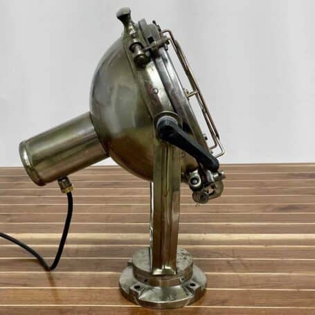 Salvaged Aluminum Floodlight with Stand 3-24 (2) Salvaged Aluminum Floodlight with Stand 3-24