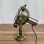 Salvaged Aluminum Floodlight with Stand 3-24