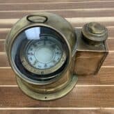 Vintage Brass GE Lifeboat Compass