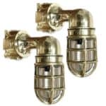 Nautical Brass Wall Sconce (Set of 2)