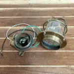Caged light disassembled components view