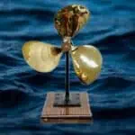 Brass Propeller and Anchor Chains